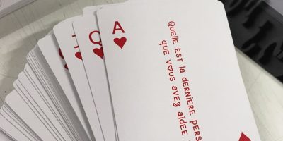 C'est une bonne question une fois fini