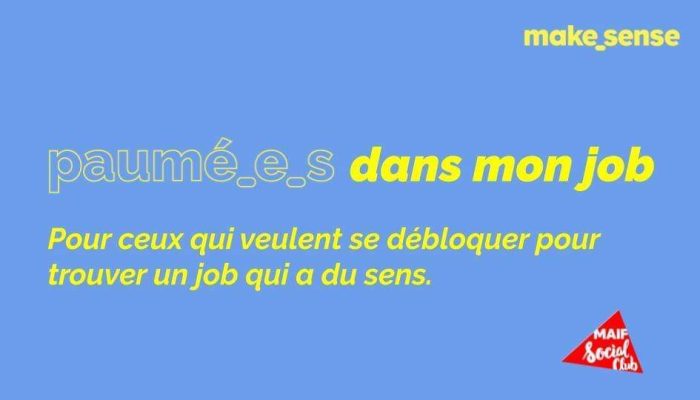 cover paumé dans mon job maïf
